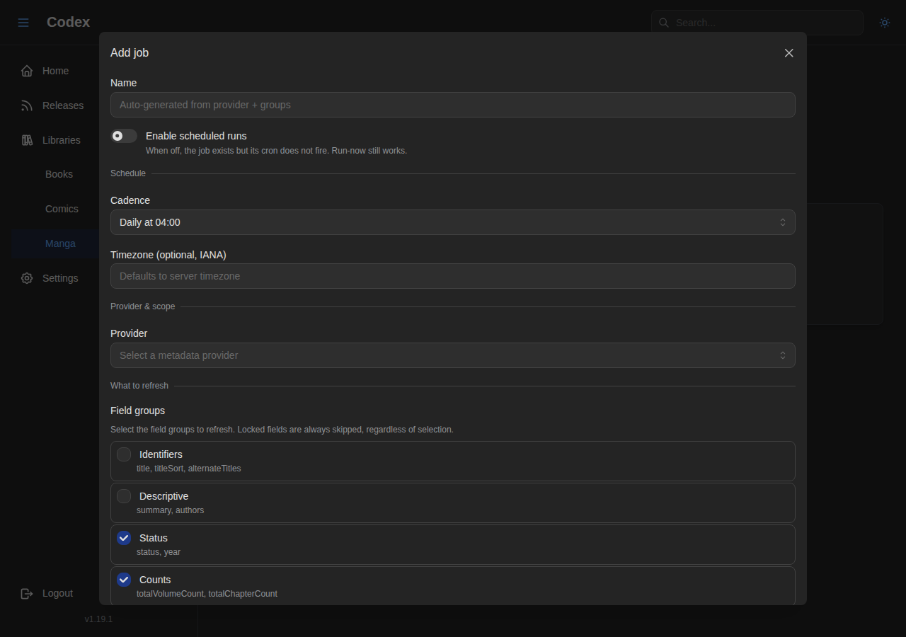 Job Editor, Empty