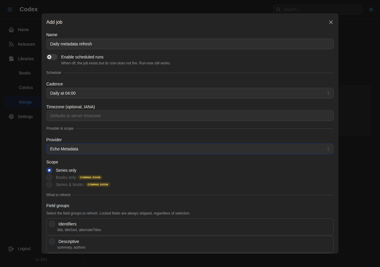 Job Editor, Filled